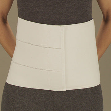 DeRoyal 3-Panel Abdominal Binder Small/Medium, 30" to 45" Waist, 9" Panel H, Latex-free