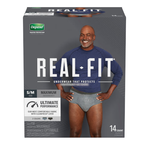 Depend Real Fit Men S/M 50982