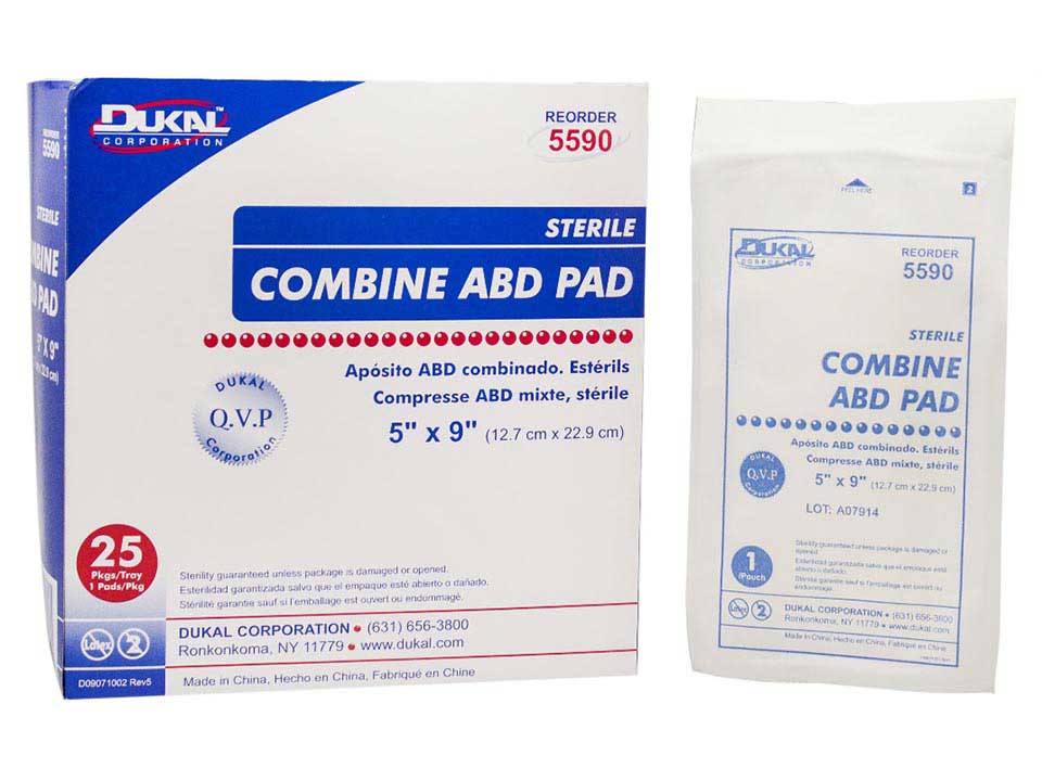 Dukal Sterile ABD Combine Pad 5590