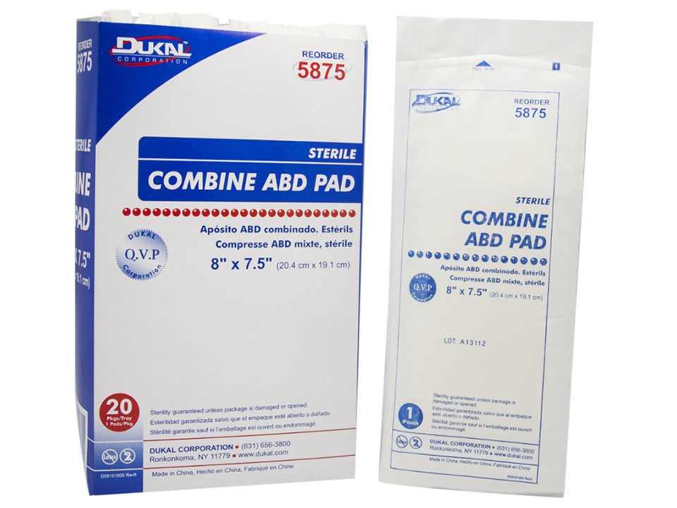Dukal Sterile ABD Combine Pad 5875