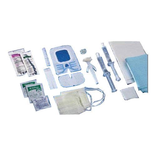 Medline Peripherally Inserted Central Catheter Line Dressing Change Tray, with BioPatch