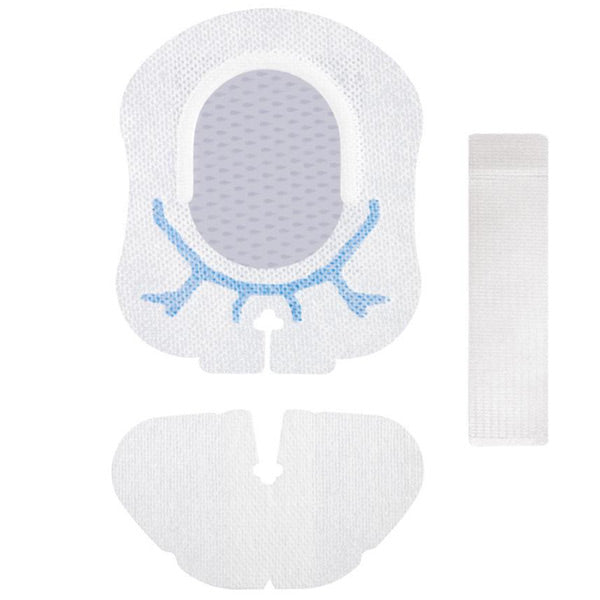 Centurion Contour SorbaViewSHIELD Integrated Securement Dressing with Adhesive-Free Zone, 3.75" x 4.25"
