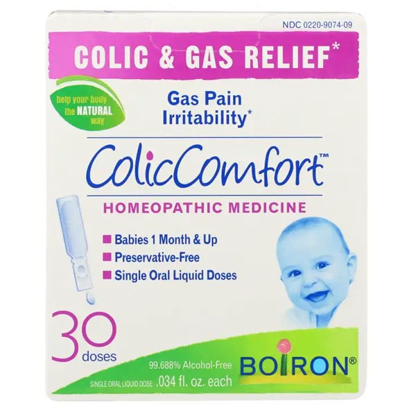 Boiron Colic Comfort Homeopathic Medicine for Colic & Gas Relief, 30 ct