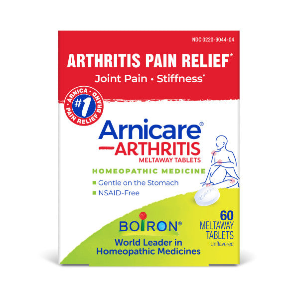 Boiron Arnicare Arthritis Tablets, Arthritis Pain Relief, Joint Pain, Stiffness, 60 Tablets