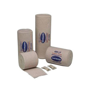 Hartmann Deluxe Reinforced Elastic Bandage, Latex Free, Stretched 4" x 11 yds