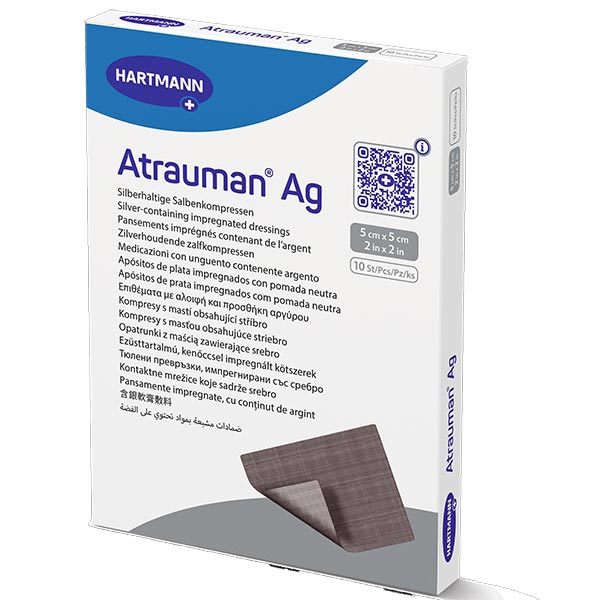 Atrauman Ag Non-Adherent Wound Contact Layer with Silver