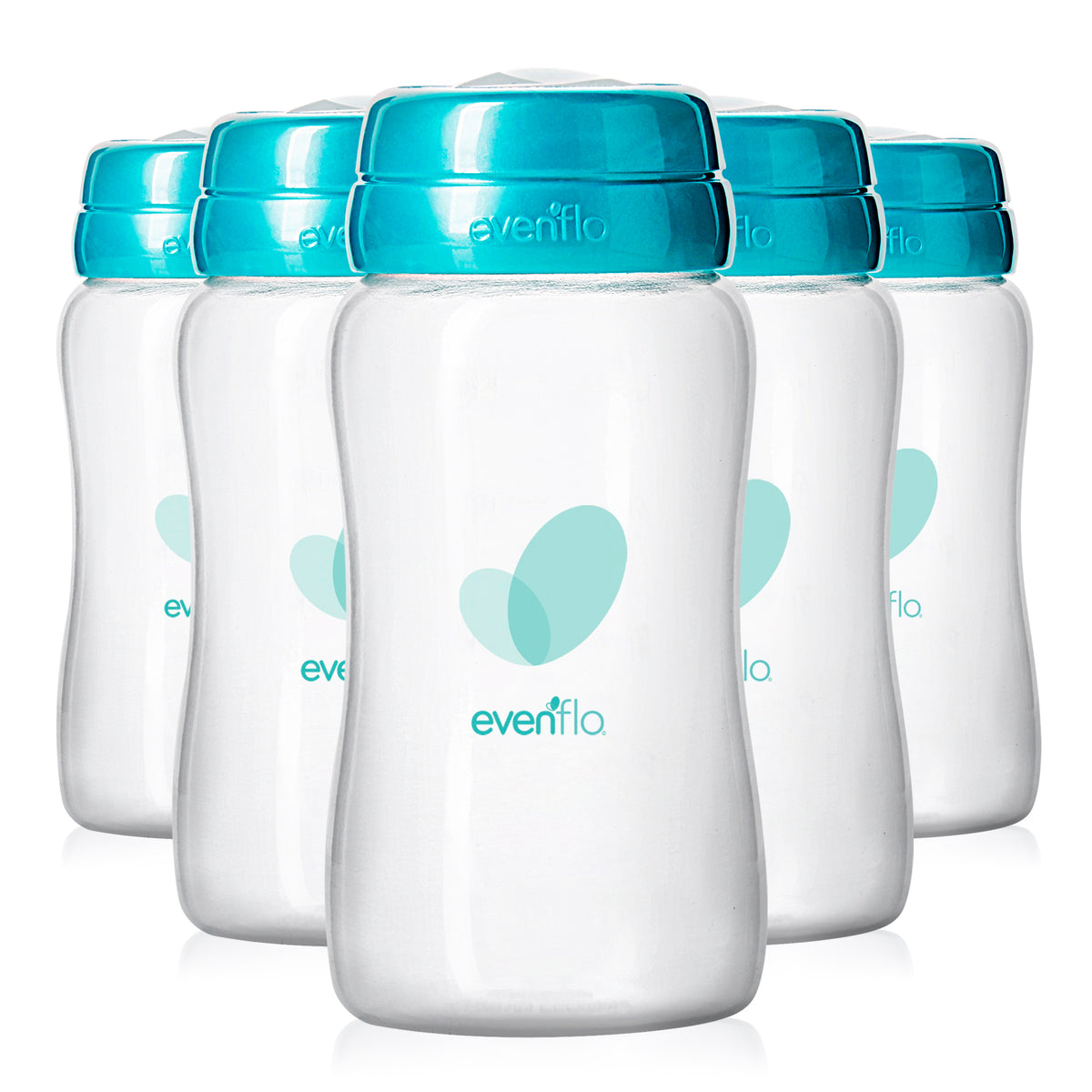 Evenflo Advanced Breast Milk Collection Bottles, 5 oz., 6-Pack