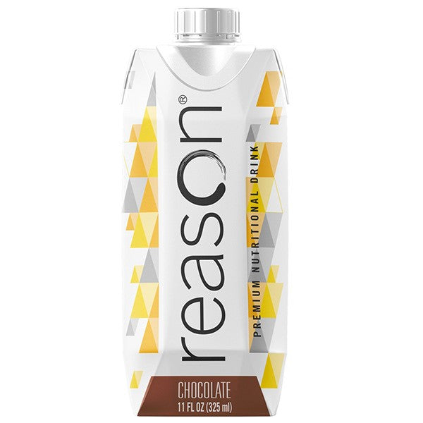 Reason High Calorie Protein Beverage, Chocolate, 11 oz Carton