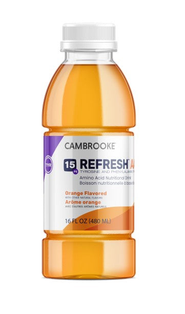 TYR REFRESH AA 15 Orange, 16 Fl Oz