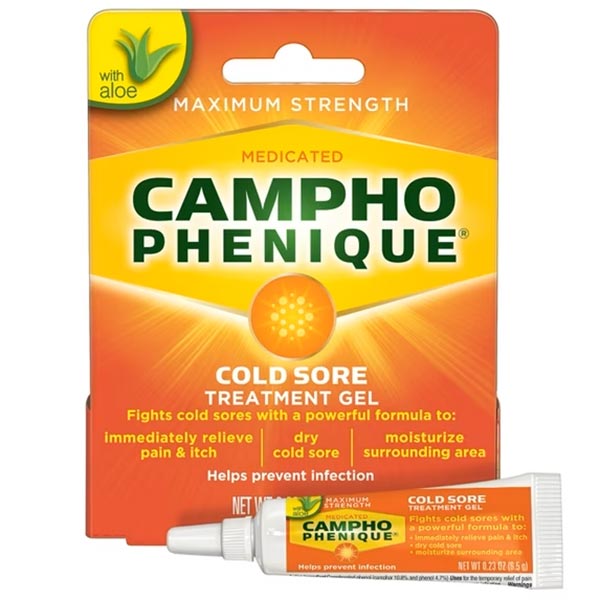Campho-Phenique Cold Sore Treatment, 0.23 oz.