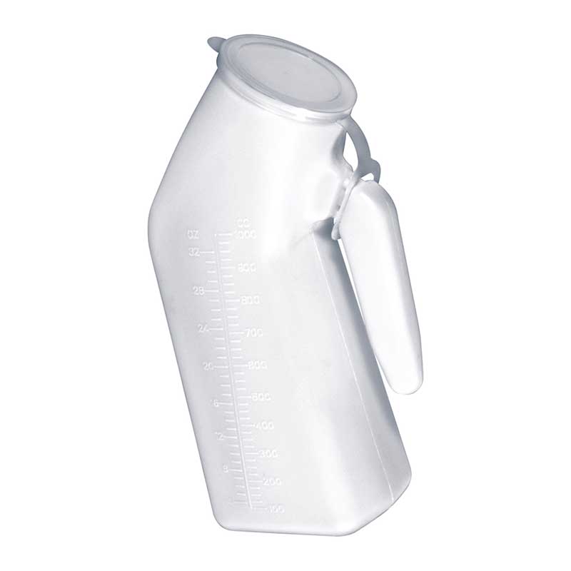 Drive Medical Male Urinal with Cap 32 oz.