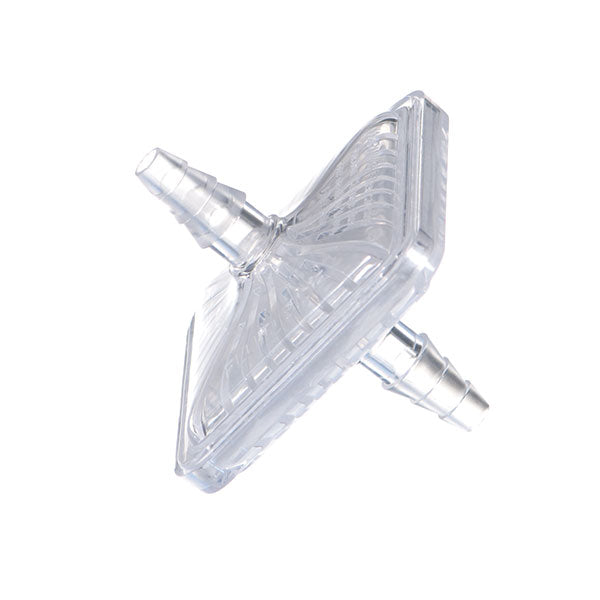 AG Industries Suction Bacteria Filter 1/4 to 1/2" Barb, Both Ends