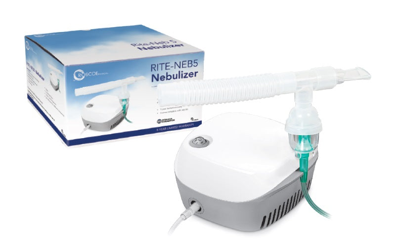 Roscoe Nebulizer Compressor with Disposable Neb Kit