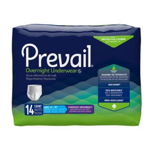 First Quality Prevail Overnight Pull On Disposable Heavy Absorbency LA