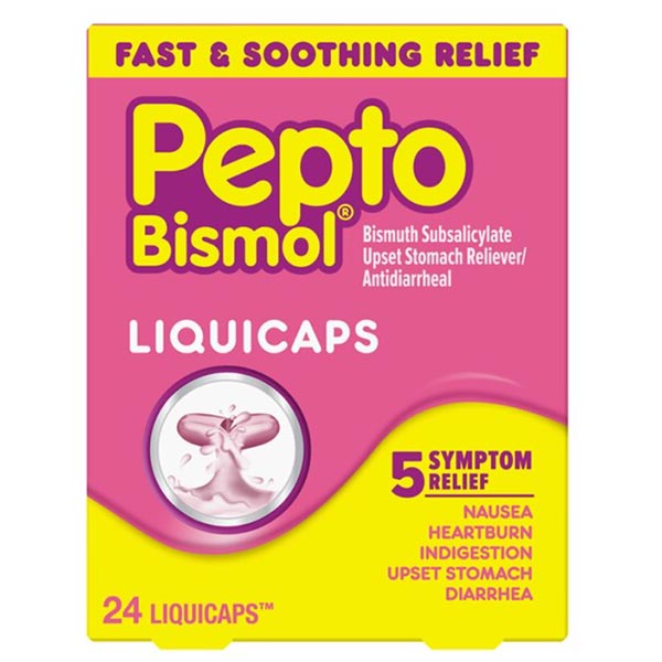 Pepto Bismol LiquiCaps, 24 ct