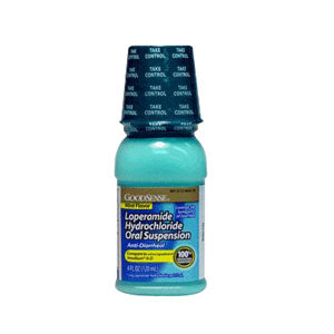GoodSense Anti-Diarrheal Oral Suspension 4 oz, Loperamide Hydrochloride