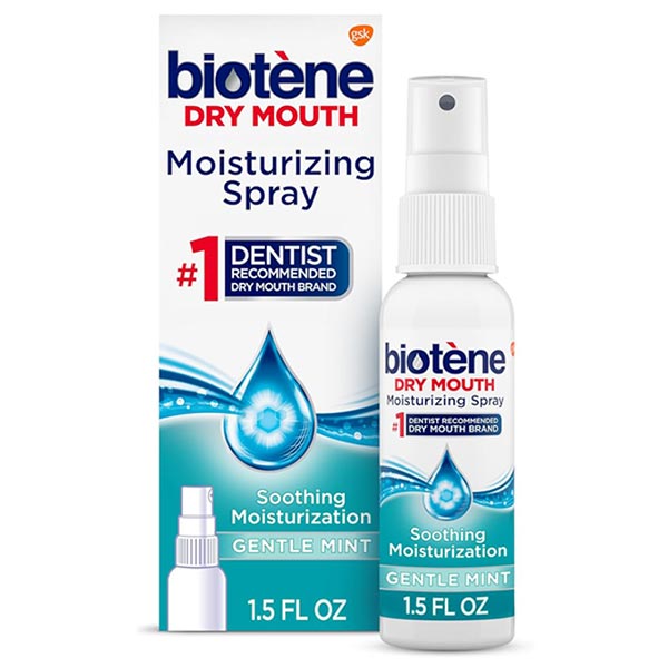 Biotene Moisturizing Mouth Spray, Gentle Mint, 1.5 oz