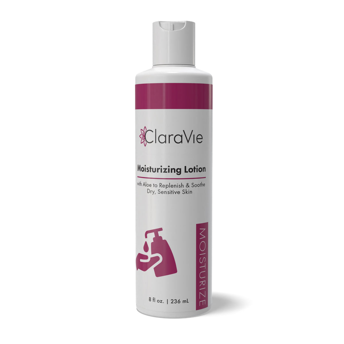 ClaraVie Moisturizing Lotion, 8 oz (237 mL) Bottle