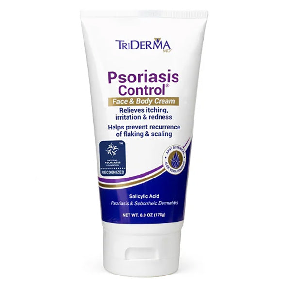 Triderma Psoriasis Control Face & Body Cream, 6 oz