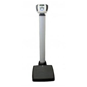 Pelstar Heavy Duty Waist High Digital Scale 600 lb Capacity, 1/5 lb Resolution, 14-3/4" W x 14-11/16" D Platform Size