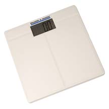 Pelstar LLC Professional Home Care Digital Floor Scale 397 lb Capacity, White, Textured Platform Mat