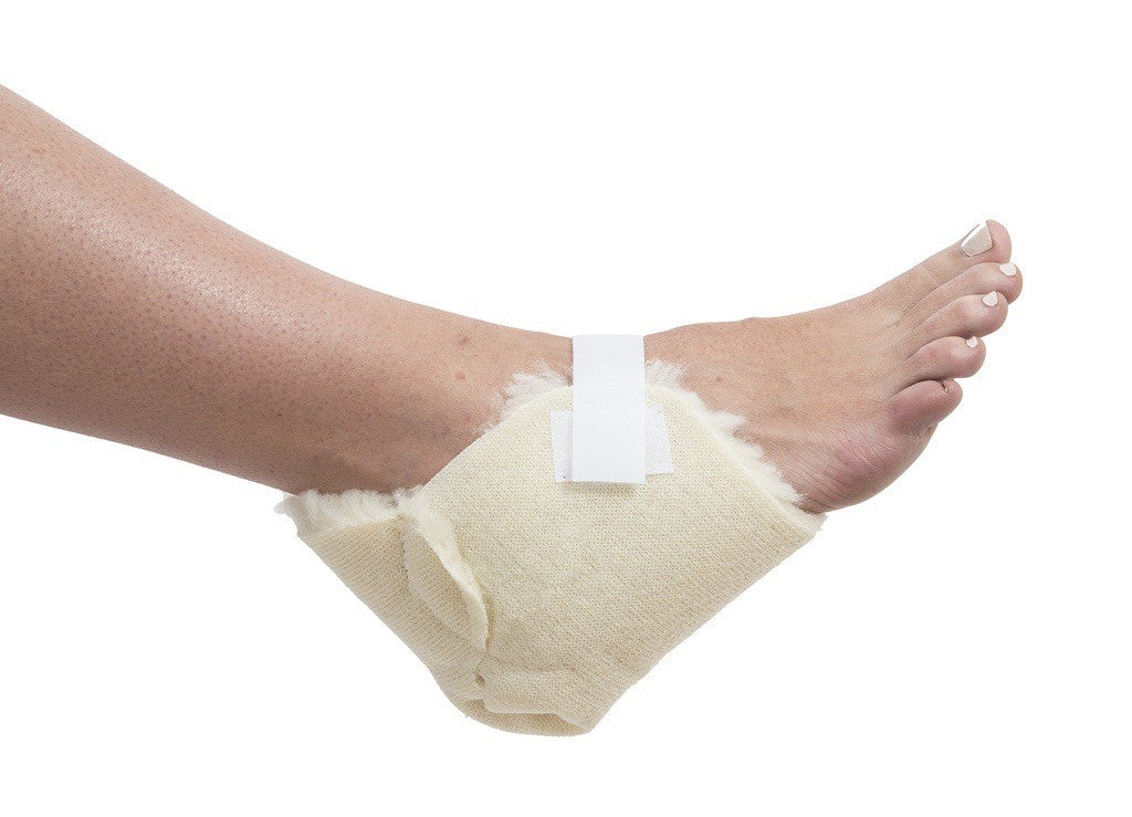 Essential Medical Supply Sheepette Synthetic Lambskin Heel Protectors