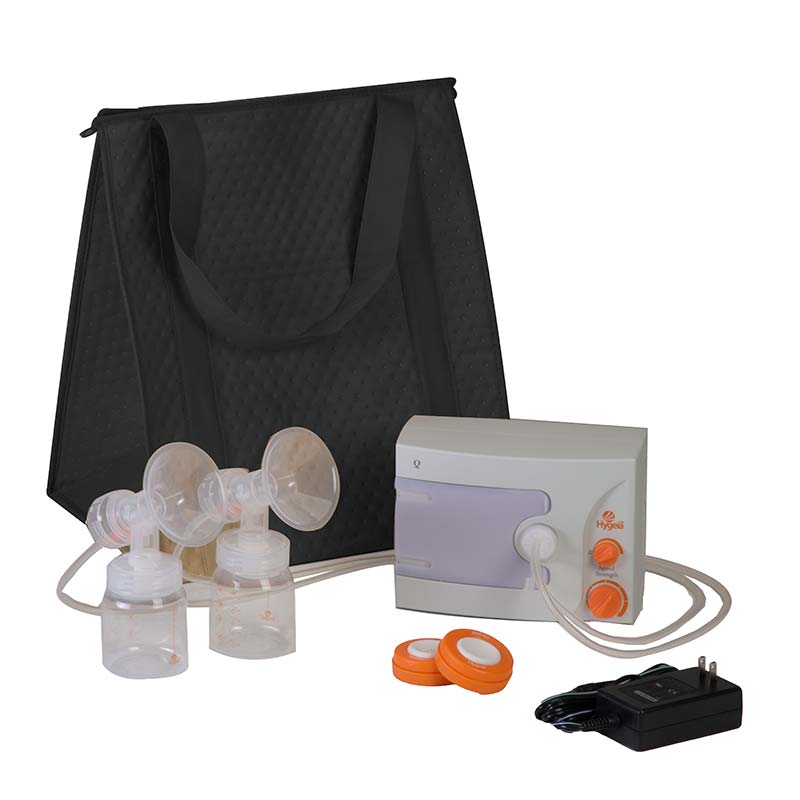 Hygeia Q Breast Pump with Deluxe Tote