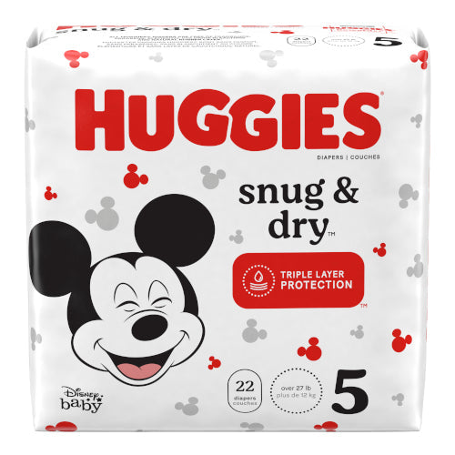 Huggies Snug and Dry Baby Diapers Size 3-6