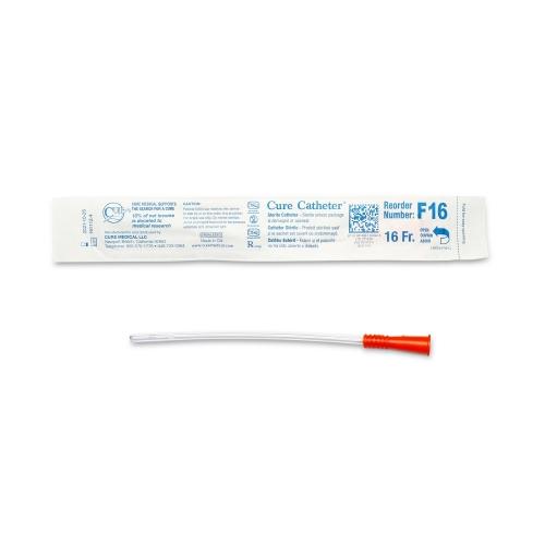 INDEPENDENCE CURE CATHETER FEMALE UNCOATED 16FR 6 IN