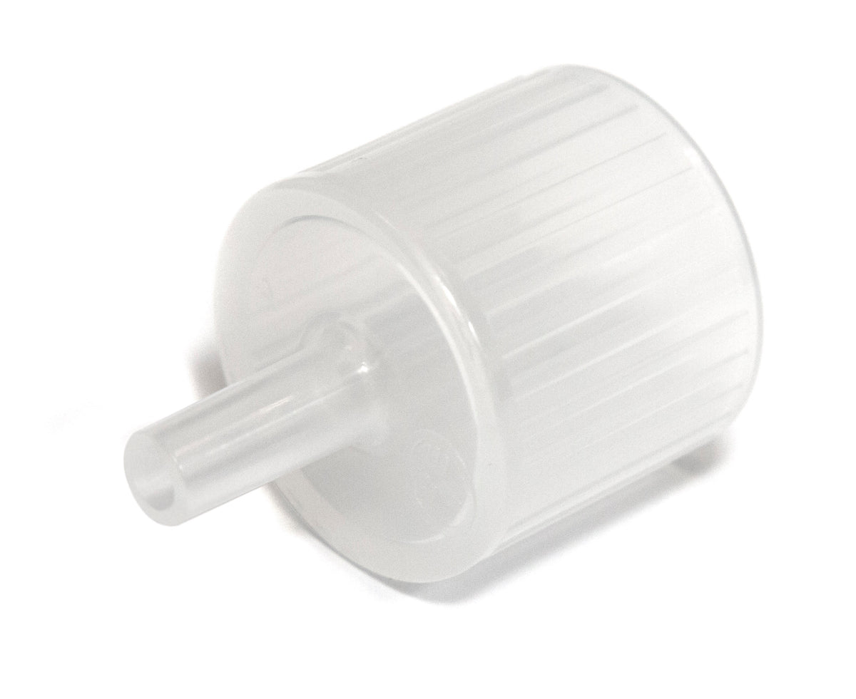 Intersurgical Straight Connector, 22mm I.D. - 6mm Oxygen Stem