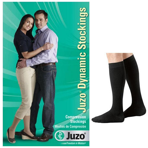 Juzo Dynamic Compression Stocking, Knee-High, Full Foot, 30 to 40 mmHg, Size 4