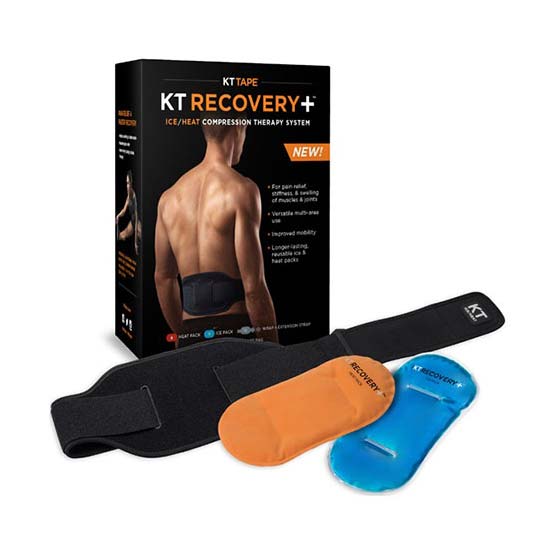 KT Recovery+ Hot/Cold Pack, with Adjustable Strap, 6" x 3" x 8"