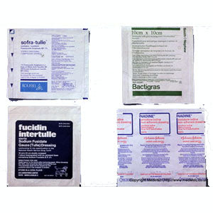 Derma Science Products Xeroform Impregnated Dressing, Latex Free 1" x 8"