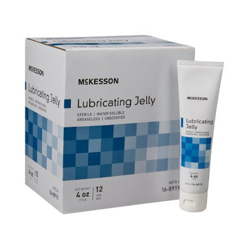 Lubricating Jelly McKesson 4 oz. Tube Sterile 168919