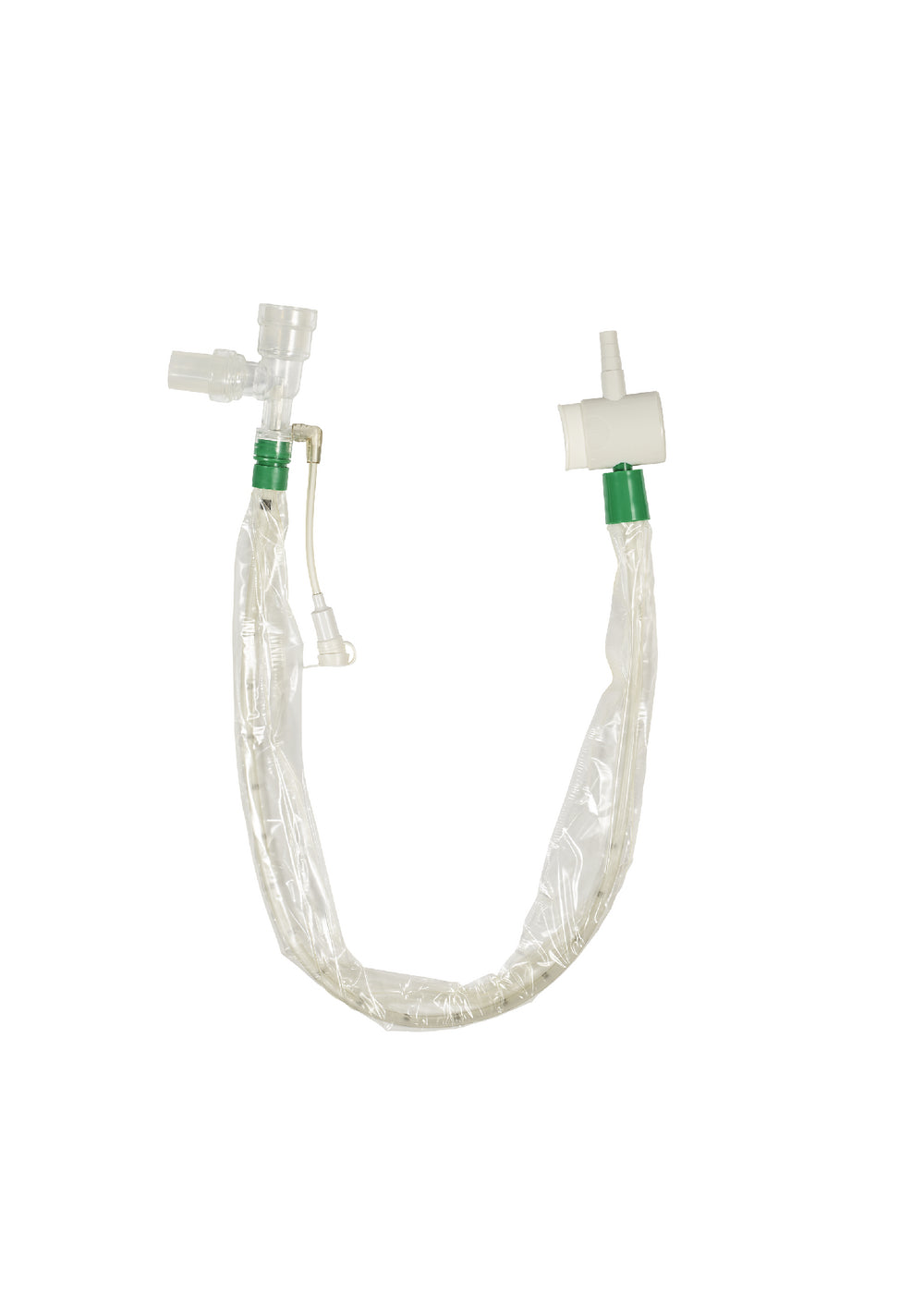 KIMVENT Closed Suction System 14 fr T-Piece White