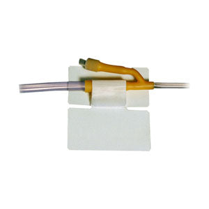 MC Johnson Co Inc Cath-Secure Multi Purpose Tube Holder, Large Lumen, Adhesive, Latex Free 2-3/4" Tab & 3" x 1-1/4" Base