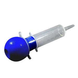 Amsino AMSure Bulb Irrigation Syringe Catheter Tip with Protector Cap, Latex Free, Sterile 60cc, 5cc Graduation