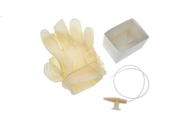 Amsino International AMSure Suction Catheter Kit with Gloves 14Fr, Latex-free, Sterile