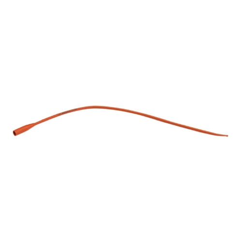 Amsino AMSure Red Rubber Urethral Catheter, Male, 12Fr OD, 16"