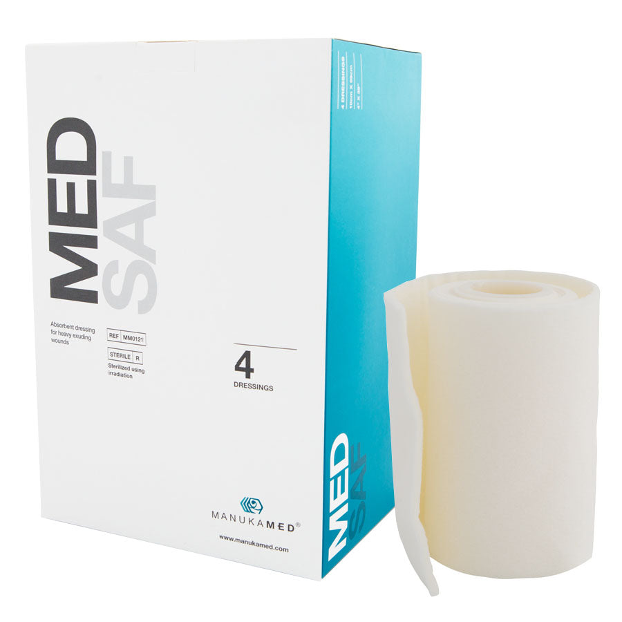 ManukaMed MED SAF Super Absorbent Dressing, 4" x 5"