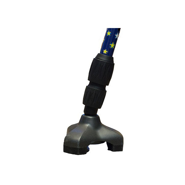 Alex Orthopedic Suspension Tri Cane Tip, Black