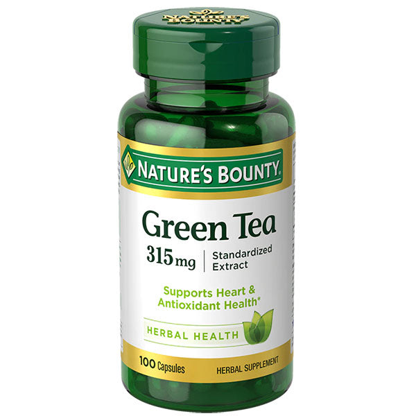Nature's Bounty Green Tea Extract, 315MG, 100 ct
