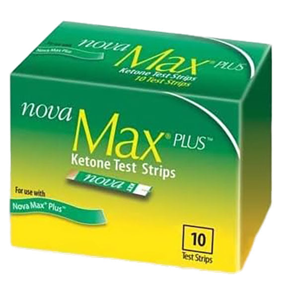Nova Max Blood Ketone Test Strip (10 count)
