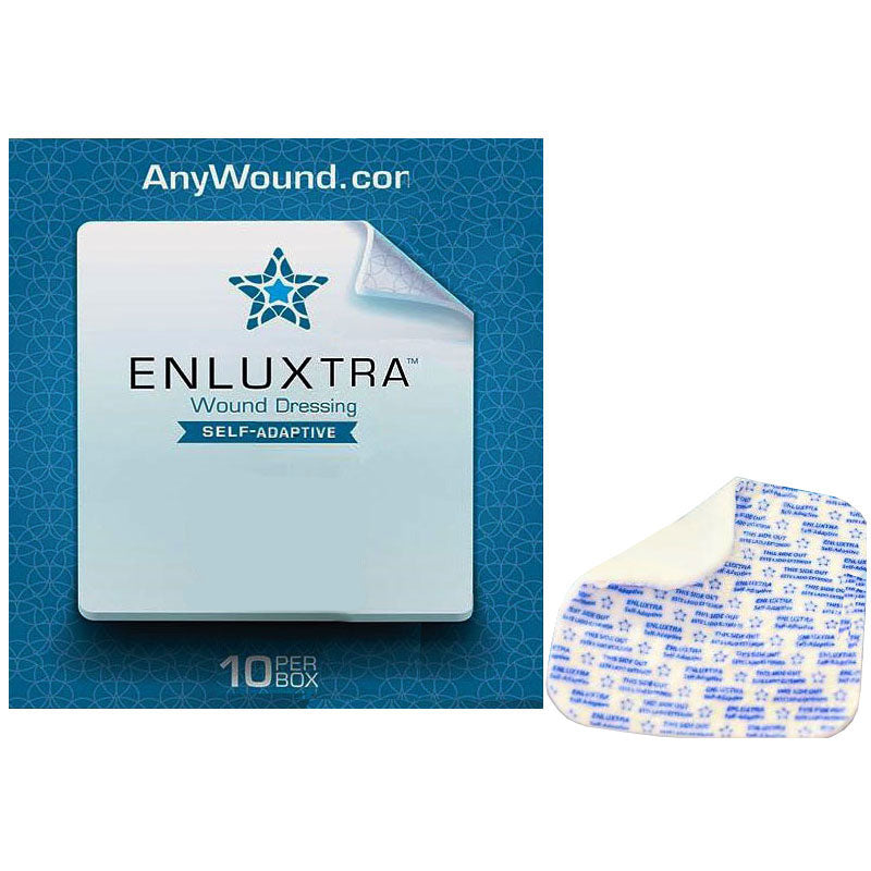 OSNovation Enluxtra Self-Adaptive Wound Dressing, 6" x 6"