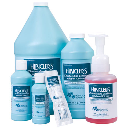 Molnlycke Hibiclens Hand Pump, 16 oz
