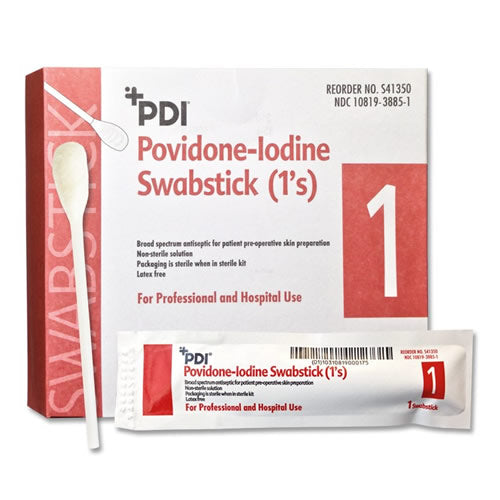 PDI PVP Iodine Prep Swabsticks