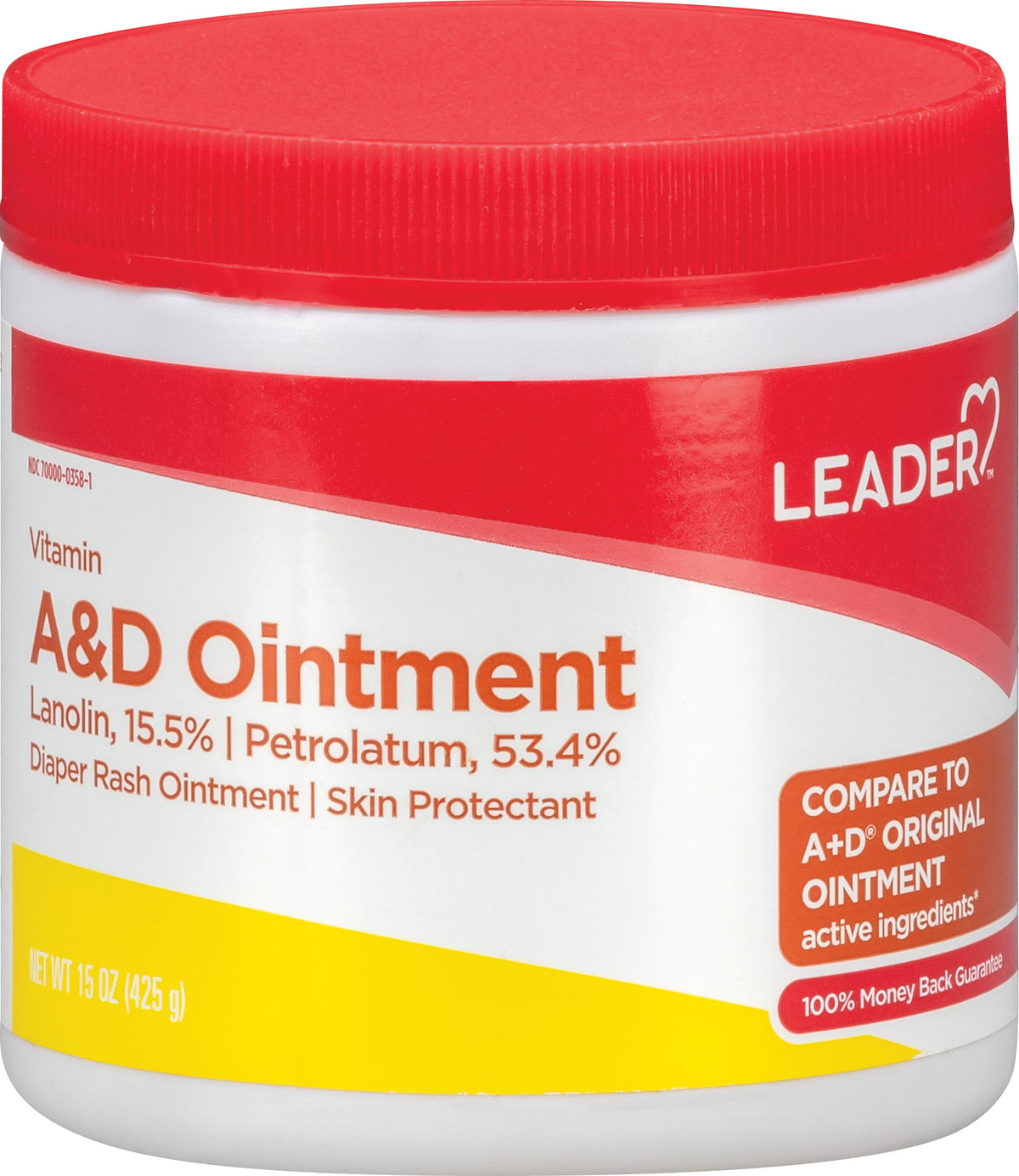Leader Diaper Rash Ointment, 15 oz