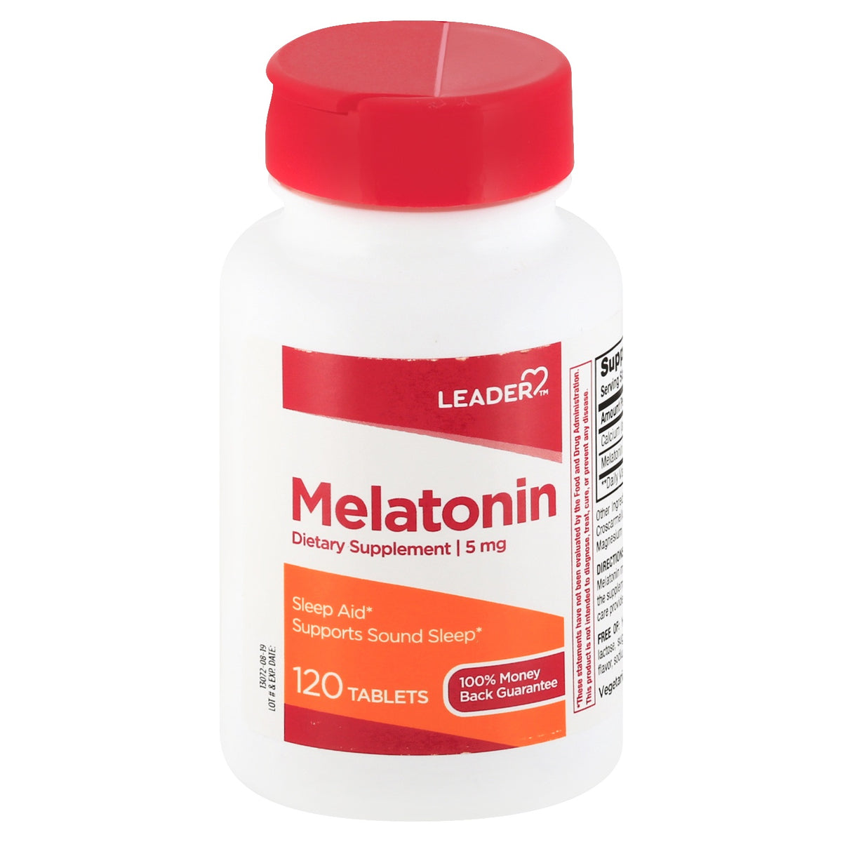 Leader Melatonin, 5Mg Tablets, 120 ct