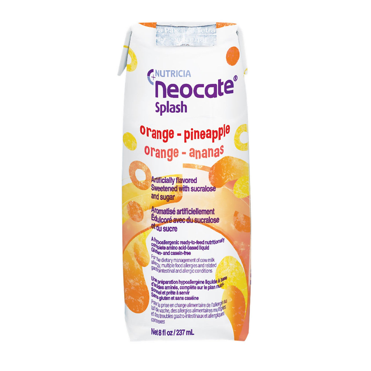 Pediatric Oral Supplement / Tube Feeding Formula Neocate Splash Orange
