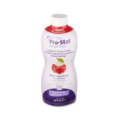 Protein Supplement Pro-Stat Sugar-Free Wild Cherry Punch Flavor 30 oz.